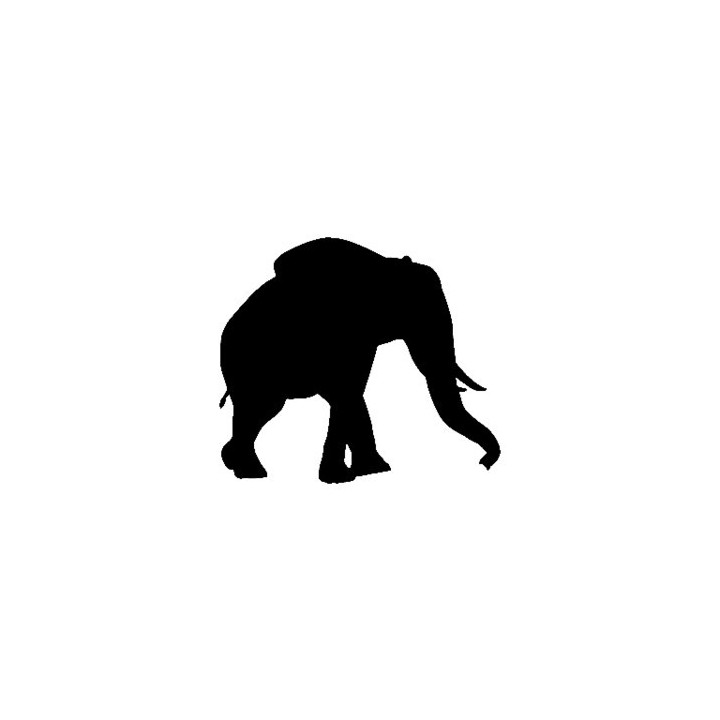 Elephant Vinyl Decal Sticker V26 - DecalsHouse