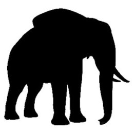 Elephant Vinyl Decal Sticker V27 - DecalsHouse