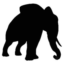 Elephant Vinyl Decal Sticker V28 - DecalsHouse