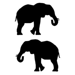 Elephant Vinyl Decal Sticker V29 - DecalsHouse