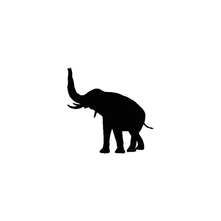 Elephant Vinyl Decal Sticker V30 - DecalsHouse