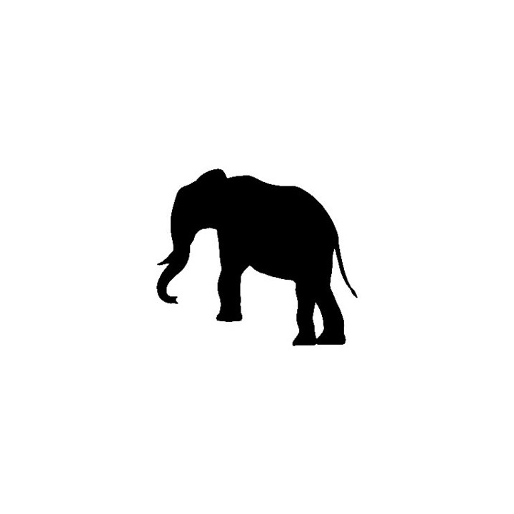 Elephant Vinyl Decal Sticker V31 - DecalsHouse