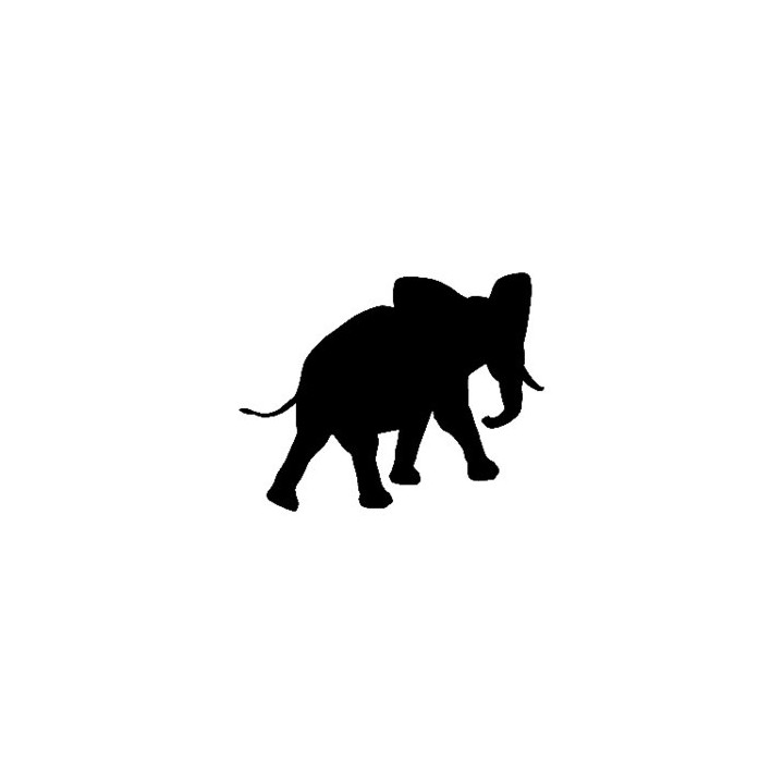 Elephant Vinyl Decal Sticker V33 - DecalsHouse