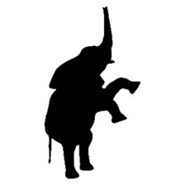 Elephant Vinyl Decal Sticker V5 - DecalsHouse