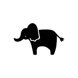 Elephant Vinyl Decal Sticker V53 - DecalsHouse