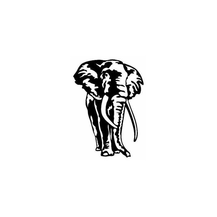 Elephant Vinyl Decal Sticker V57 - DecalsHouse