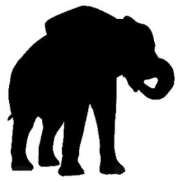 Elephant Vinyl Decal Sticker V6 - DecalsHouse