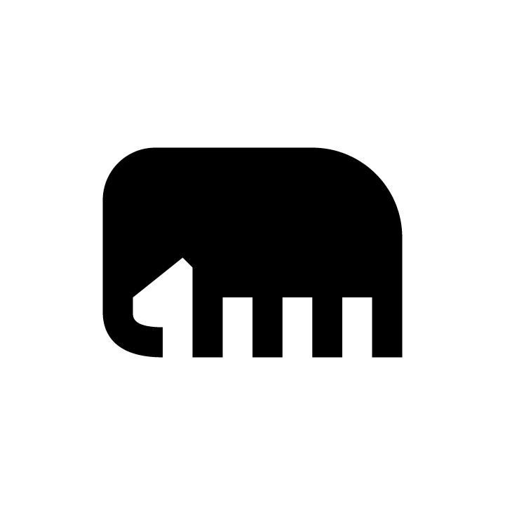 Elephant Vinyl Decal Sticker V60 - DecalsHouse