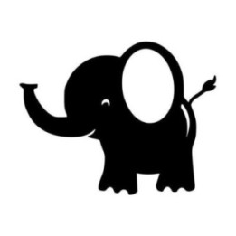 Elephant Vinyl Decal Sticker V68 - DecalsHouse