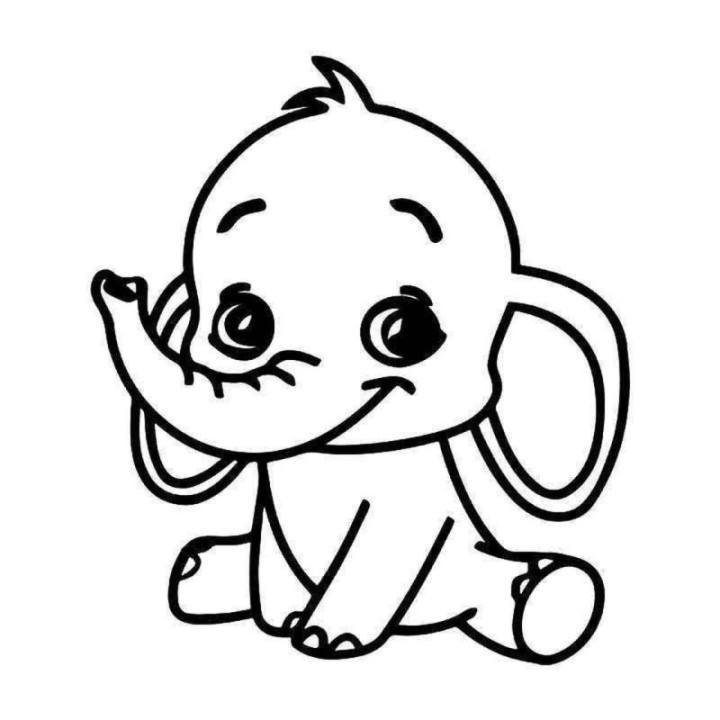 Elephant Vinyl Decal Sticker V69 - DecalsHouse
