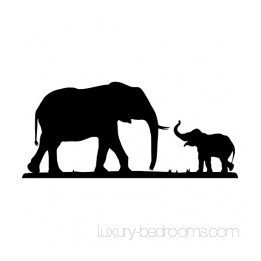 Elephant Vinyl Decal Sticker V73 - DecalsHouse