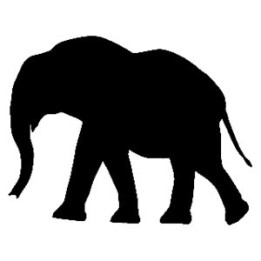 Elephant Vinyl Decal Sticker V9 - DecalsHouse