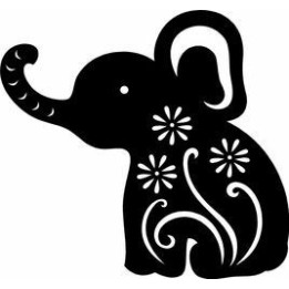 Elephant Vinyl Decal Sticker V92 - DecalsHouse