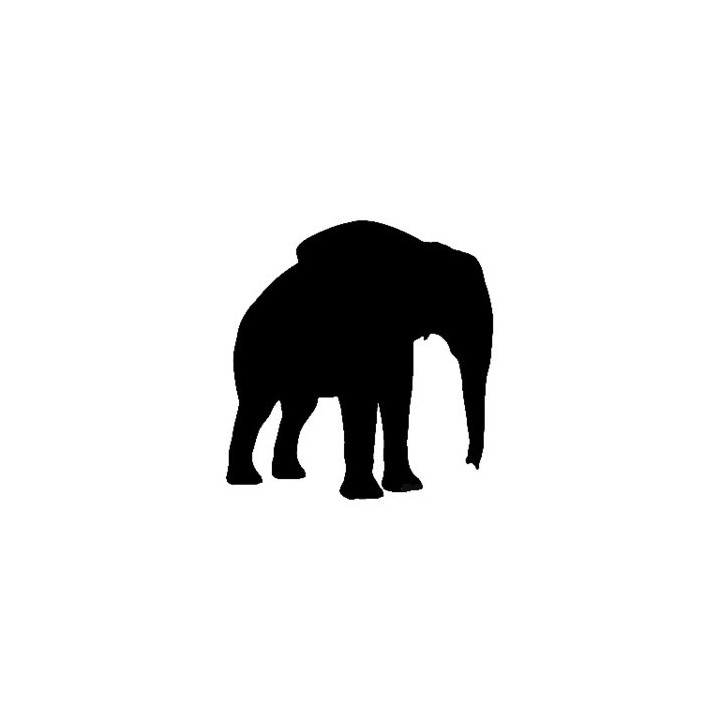 Elephant Vinyl Decal Sticker - DecalsHouse