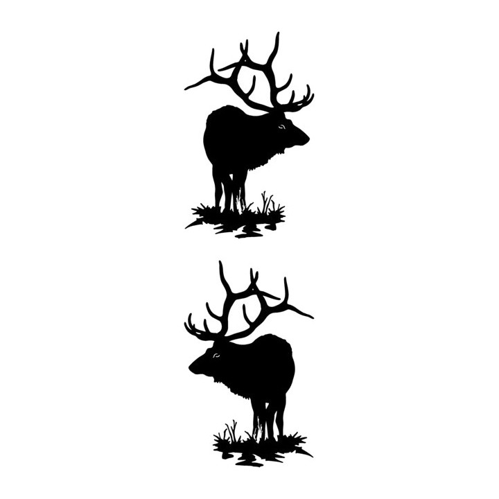 Elk Vinyl Decal Sticker V23 - DecalsHouse