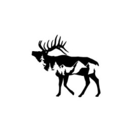 Elk Vinyl Decal Sticker V25 - DecalsHouse