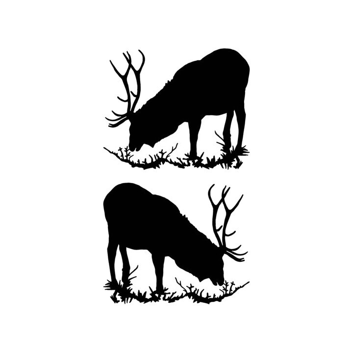 Elk Vinyl Decal Sticker V4 - DecalsHouse