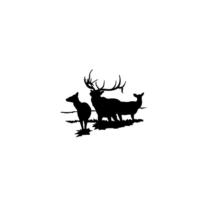 Elk Vinyl Decal Sticker V7 - DecalsHouse