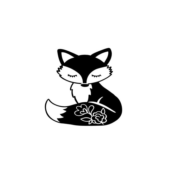 Fox Vinyl Decal Sticker V12 - DecalsHouse