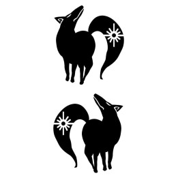 Fox Vinyl Decal Sticker V23 - DecalsHouse