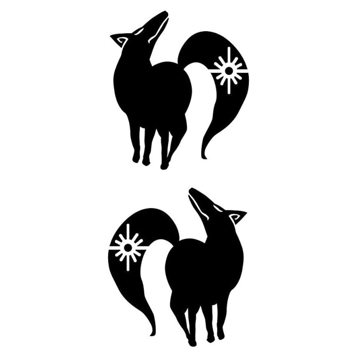 Fox Vinyl Decal Sticker V23 - DecalsHouse