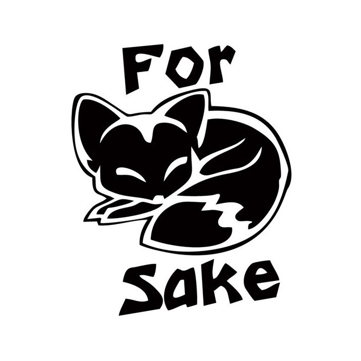 Fox Vinyl Decal Sticker V27 - DecalsHouse