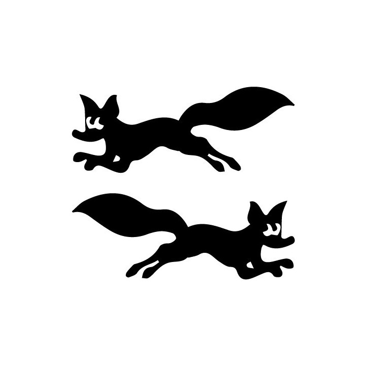 Fox Vinyl Decal Sticker V33 - DecalsHouse