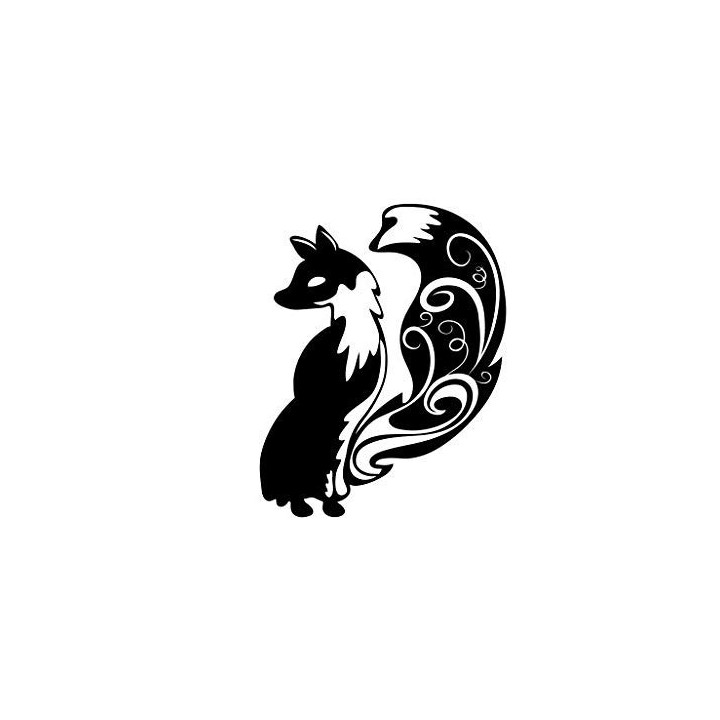 Fox Vinyl Decal Sticker V38 - DecalsHouse