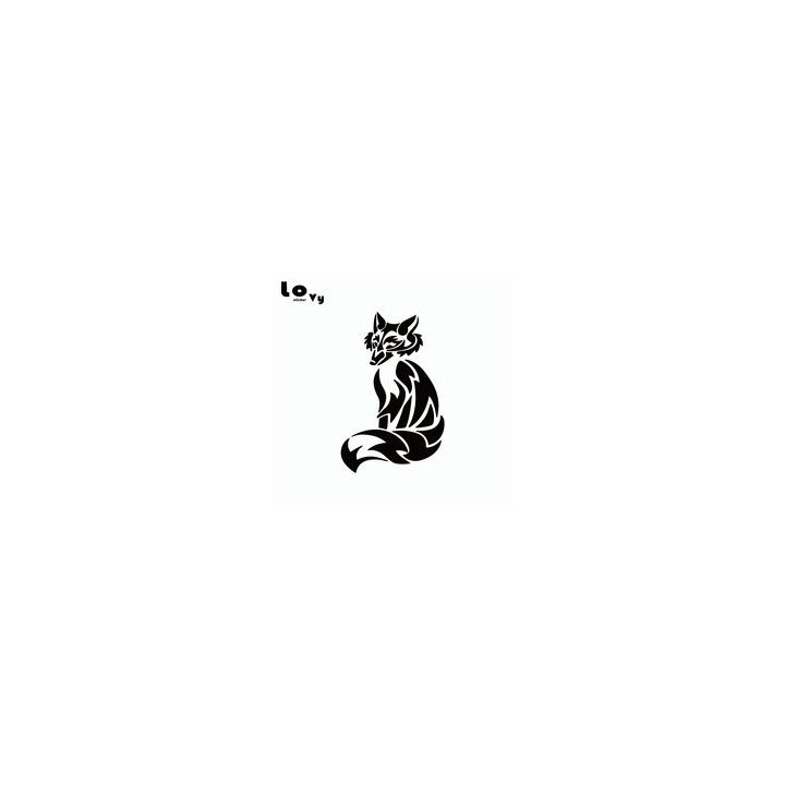 Fox Vinyl Decal Sticker V57 - DecalsHouse