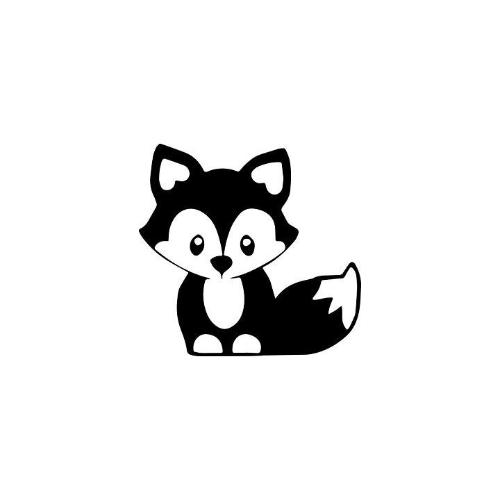 Fox Vinyl Decal Sticker V66 - DecalsHouse