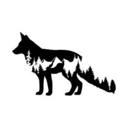 Fox Vinyl Decal Sticker V8 - DecalsHouse
