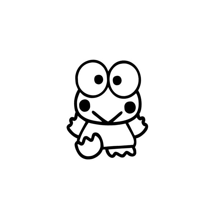 Frog Vinyl Decal Sticker V101 - DecalsHouse
