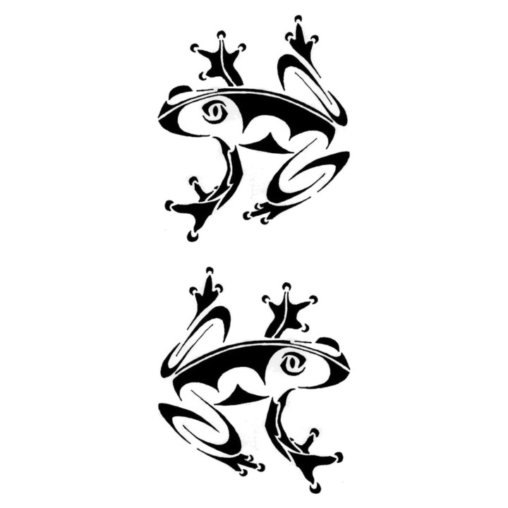 Frog Vinyl Decal Sticker V120 - DecalsHouse