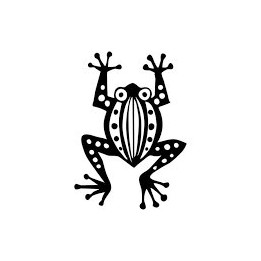 Frog Vinyl Decal Sticker V13 - DecalsHouse