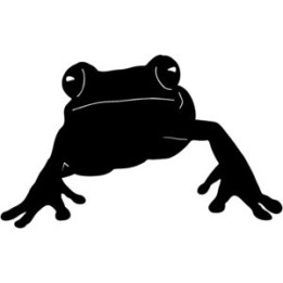 Frog Vinyl Decal Sticker V2 - DecalsHouse
