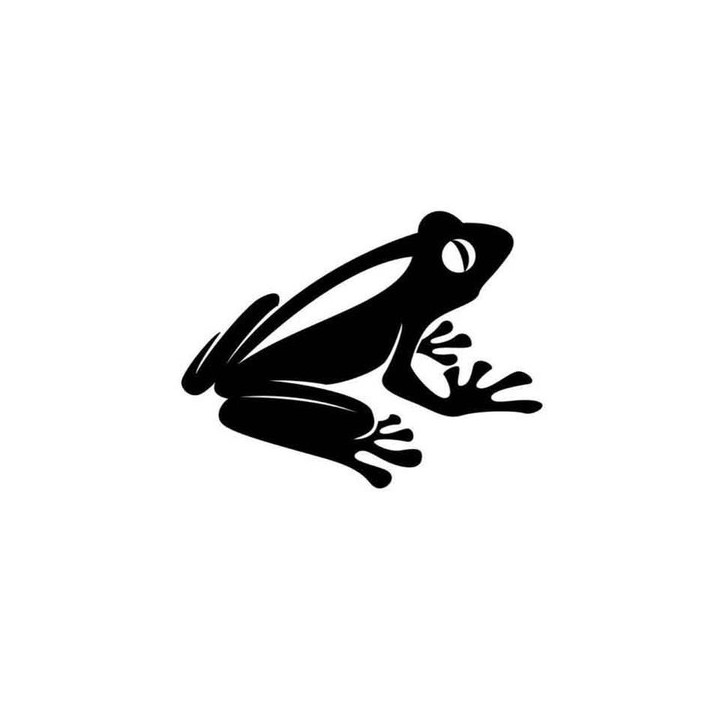 Frog Vinyl Decal Sticker V22 - DecalsHouse