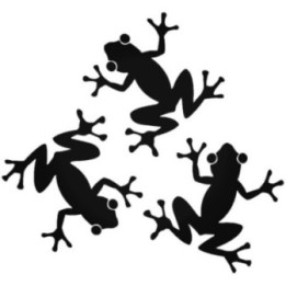 Frog Vinyl Decal Sticker V25 - DecalsHouse