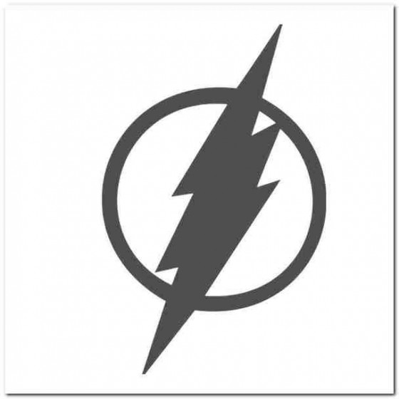 The Flash Logo Decal