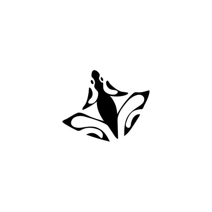 Frog Vinyl Decal Sticker V39 - DecalsHouse