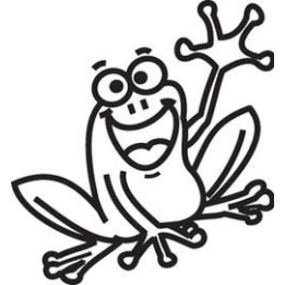 Frog Vinyl Decal Sticker V52 - DecalsHouse