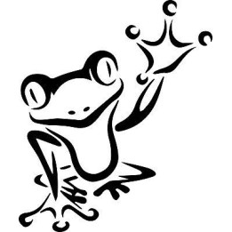 Frog Vinyl Decal Sticker V57 - DecalsHouse