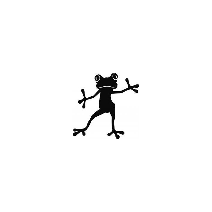 Frog Vinyl Decal Sticker V64 - DecalsHouse