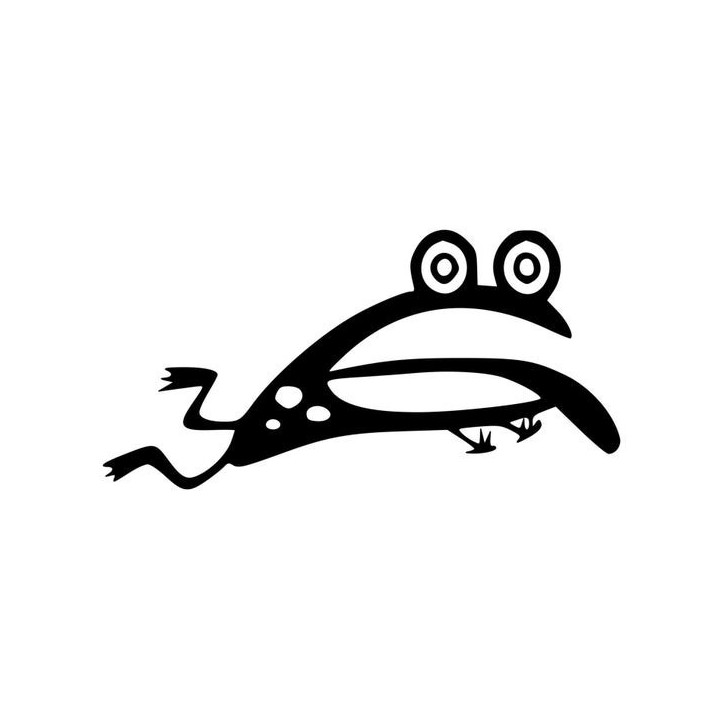 Frog Vinyl Decal Sticker V76 - DecalsHouse