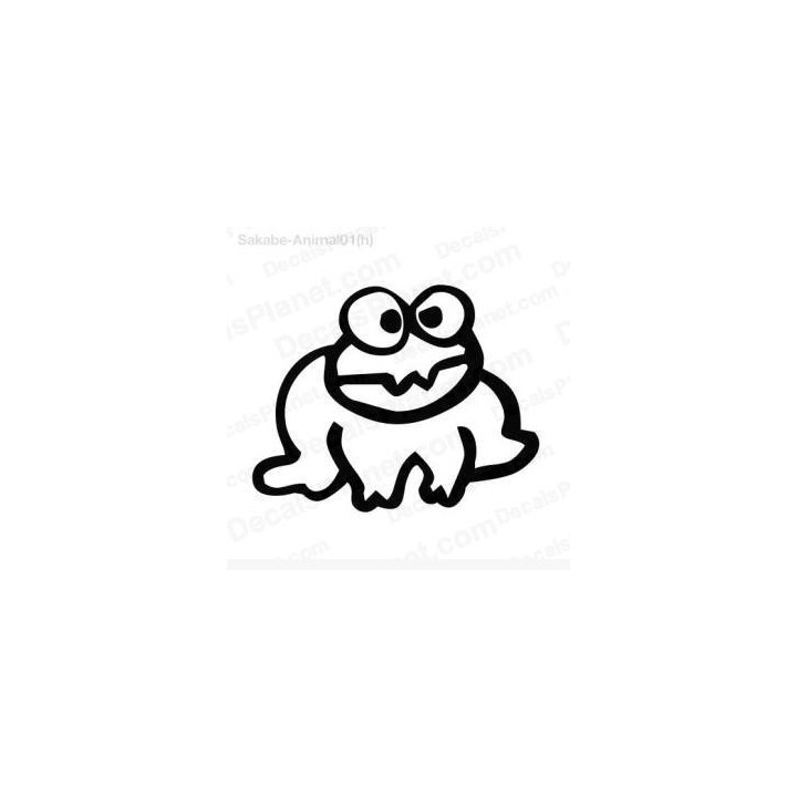 Frog Vinyl Decal Sticker V81 - DecalsHouse