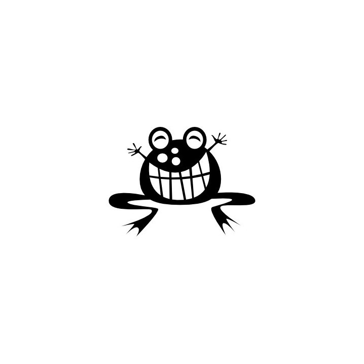 Frog Vinyl Decal Sticker V96 - DecalsHouse