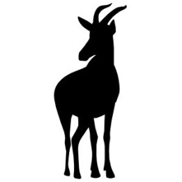 Gazelle Vinyl Decal Sticker V25 - DecalsHouse