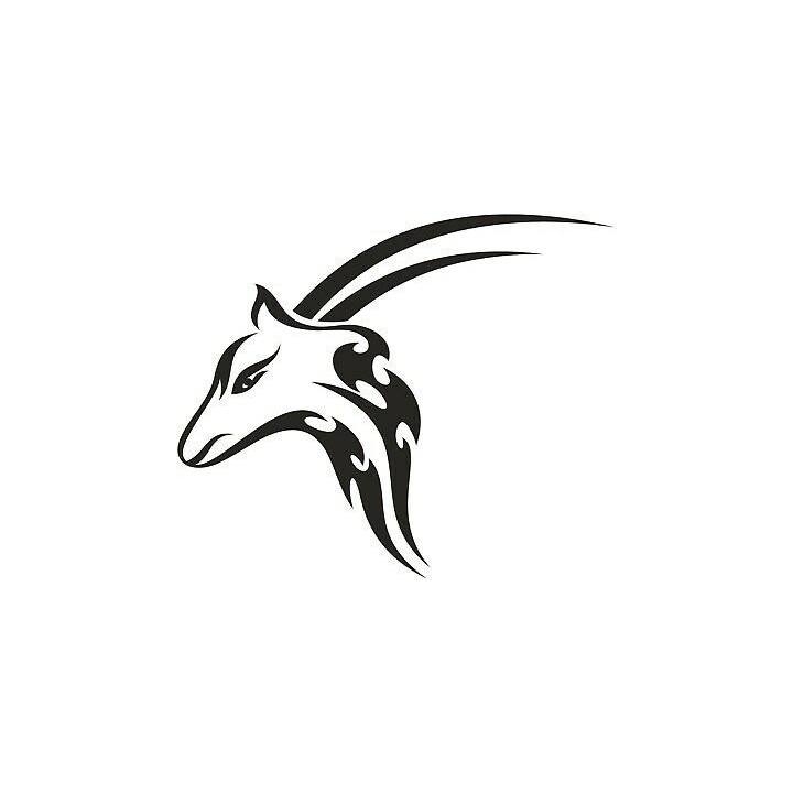 Gazelle Vinyl Decal Sticker V26 - DecalsHouse