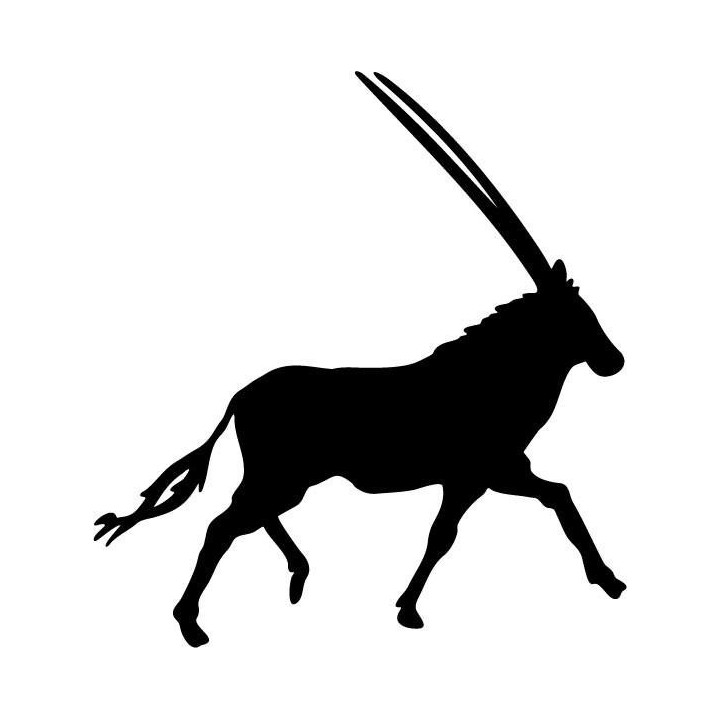 Gazelle Vinyl Decal Sticker V28 - DecalsHouse