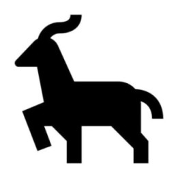 Gazelle Vinyl Decal Sticker V5 - DecalsHouse