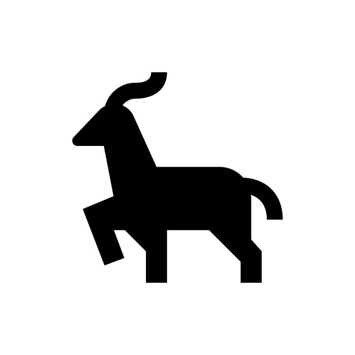Gazelle Vinyl Decal Sticker V5 - DecalsHouse